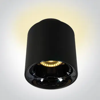 STROPNA LAMPA 18W+2W WW IP20 60deg 230V CRNA