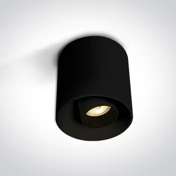STROPNA LAMPA LED 8W WW IP20 36deg 230V CRNA