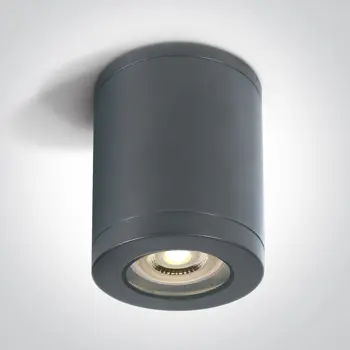 STROPNA SVJETILJKA 1×GU10/35W/230V IP54 ANTRACIT