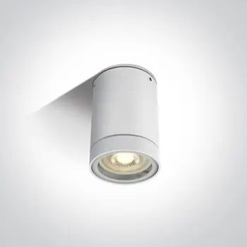 STROPNA SVJETILJKA 1×GU10/35W/230V/6.5x9.5cm/IP54 BIJELA