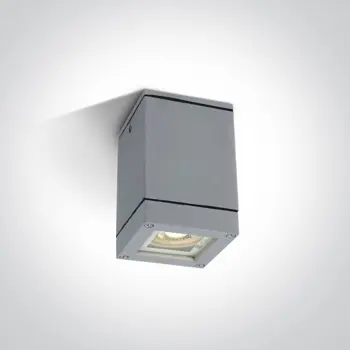STROPNA SVJETILJKA 1xGU10/35W/230V/IP54 SIVA