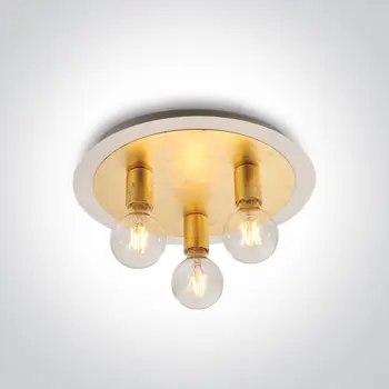 STROPNA SVJETILJKA 3x12w E27 100-240v STARO ZLATO