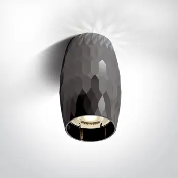STROPNA SVJETILJKA GU10 10W 100-240V DARK KROM