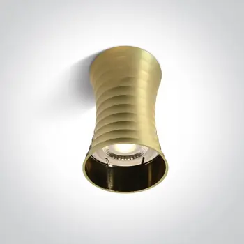 STROPNA SVJETILJKA GU10 10W 100-240V STARO ZLATO