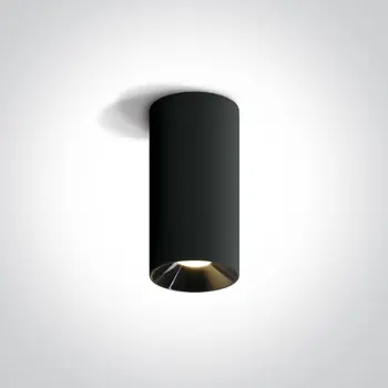 STROPNA SVJETILJKA LED/15W/3000K/1200lm/45°/230V fi72×155mm CRNA