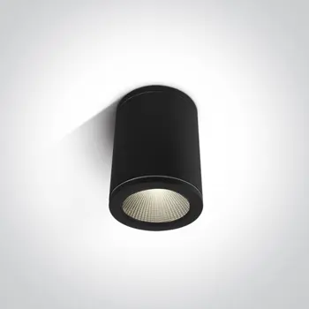 STROPNA SVJETILJKA LED/6W/3000K/440lm/35°/240V IP54/CRNA