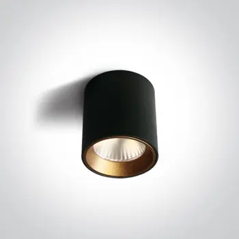 STROPNA SVJETILJKA LED/7W/3000K/500Lm/230V DIMM CRNA