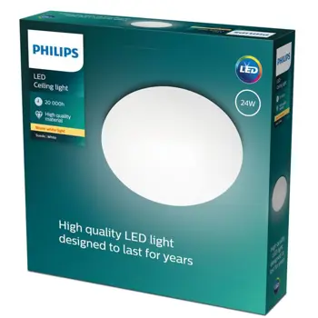 SUEDE PHILIPS LED stropna svjetiljka bijela 27K 4X5W