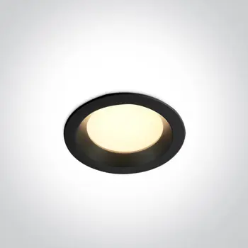 STROPNA UGRADBENA LED SVJETILJKA CRNA 10W CCT IP54 230V 900lm