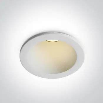 STROPNA UGRADBENA SVJETILJKA 3W WW 230V IP20 DARK LIGHT BIJELA
