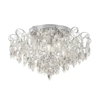 STROPNA/6, E14, 6X25W, PROM 600, KROM/KRISTAL FENOULLET