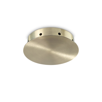 STROPNI NOSAČ ZA VISILICE ROZETA MAGNETICO 8 LUCI MESING