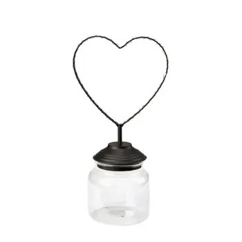 SWEETIE DEKORACIJA SRCE CRNA 19x0,03W/LED/-
