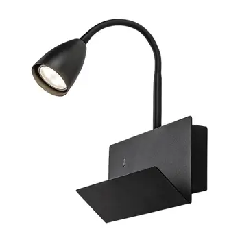 TACITO ZIDNA SVJETILJKA GU10 1X MAX 25/CRNA/IP20