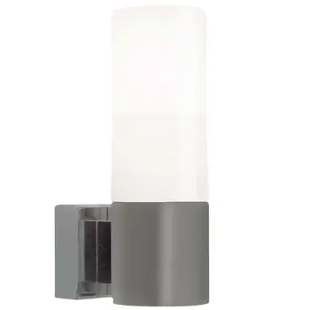TANGENS SINGLE KUPAONSKA SVJETILJKA BRUSHED STEEL E14 IP44