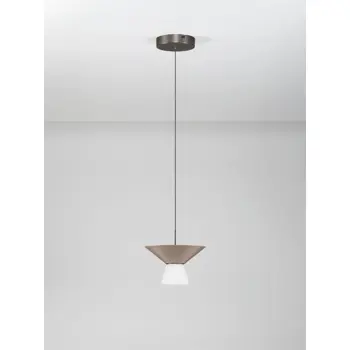 Tanka cilindrična LED visilica Nova Luce Baris (Triac dimabilna), 8W, mocha