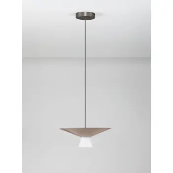 Tanka cilindrična LED visilica Nova Luce Baris (Triac dimabilna), 9W, mocha