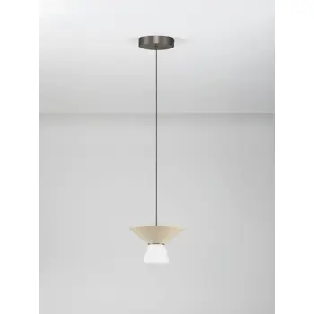 Tanka cilindrična LED visilica Nova Luce Baris (Triac dimabilna), 8W, siva