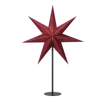 TARA STOLNA ZVIJEZDA CRVENA 45cm 1/E14/2m
