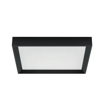 TARA PLAFONJERA  IP40/4700lm/3000K CRNA