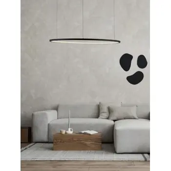 TARQUIN VISILICA LED 46W/3000K/1708lm/DIMM/IP20/CRNA