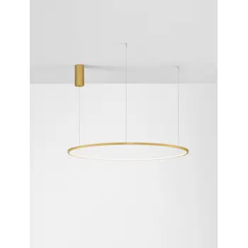TARQUIN VISILICA LED 59W/3000K/2144lm/DIMM/IP20/MESING ZLATNA