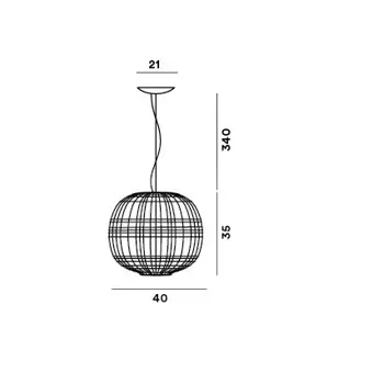 tartan-visilica-led-bijela-foscarini-54621-02121801.webp
