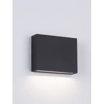 TICK ZIDNA SVJETILJKA CRNA LED 4 Watt 220-240 Volt 218lm 3000K