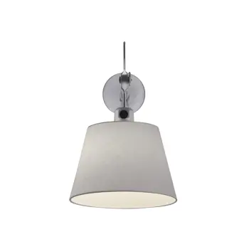 TOLOMEO DIFFUSORE 24 ZIDNA SVJETILJKA SA SJENILOM SATEN 1184010A + 0781050A