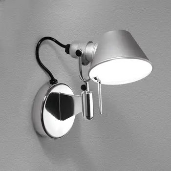 TOLOMEO MICRO FARETTO LED ZIDNA SVJETILJKA 7W/648lm/3000K ALUMINIJ BEZ PREKIDAČA