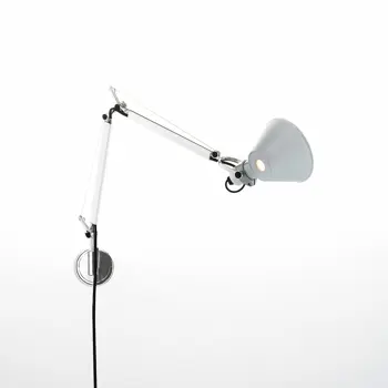 TOLOMEO MICRO LED ZIDNA LAMPA S NOSAČEM KOMPLET 3000K ALUMINIJ A010300 + A025150