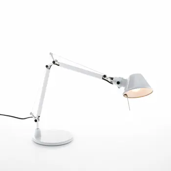TOLOMEO MICRO STOLNA SVJETILJKA BIJELA  E14 SA POSTOLJEM 0011820A