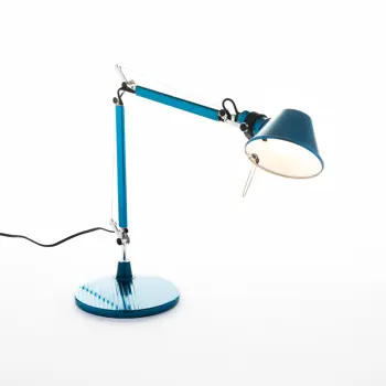 TOLOMEO MICRO STOLNA SVJETILJKA PLAVA E14 SA POSTOLJEM A011850