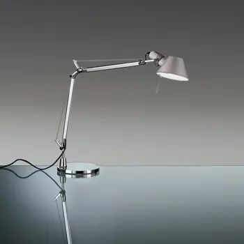 TOLOMEO MINI STOLNA LAMPA S POSTOLJEM KOMPLET ALUMINIJ E-27 A005910 + A008600