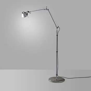 TOLOMEO STAJAĆA SVJETILJKA S POSTOLJEM 1xE27/230V ALUMINIJ A001000 + A012820