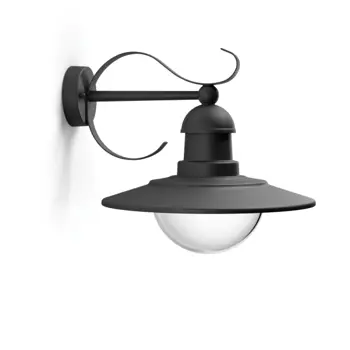 TOPIARY PHILIPS vanjski LED fenjer crni 1X60W 230V