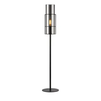TORCIA STOLNA LAMPA 65CM BLACK/SMOKE E14