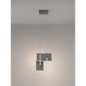 TOTEM LED VISILICA SIVA 20W IP20 3000K TRIAK PRIGUŠLJIVA