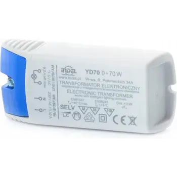 TRAFO ELEKTRONSKI INDEL 0-70W/12V-AC TRIAC DIMM.