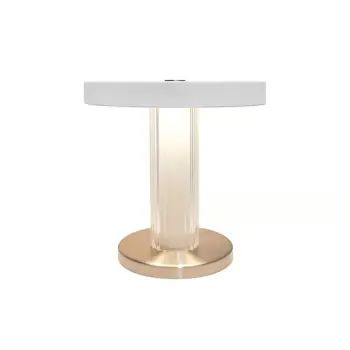 TREZZI PRIJENOSNA STOLNA LAMPA BIJELA