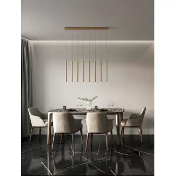 TRIMLE VISILICA LED 21W/3000K/1581lm/IP20/BRUŠENA ZLATNA