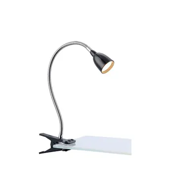 TULIP SVJETILJKA S KVAČICOM CRNA FIXED LED