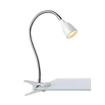 TULIP SVJETILJKA S KVAČICOM BIJELA FIXED LED