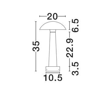 tura-vanjska-stajaca-svjetiljka-led-7w-840lm-3000k-ip65-ceme-87386-02028538.webp