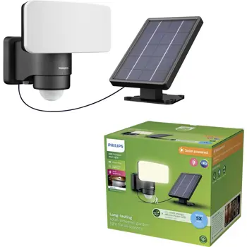 TYLUS SECURITY PHILIPS solarna LED svjetiljka 30K crna IR