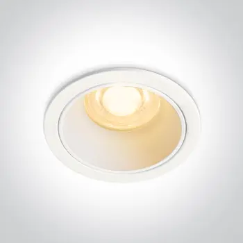UGRADBENA BIJELA LED SVJETILJKA 5W MR11 GU10 IP20 DARK LIGHT