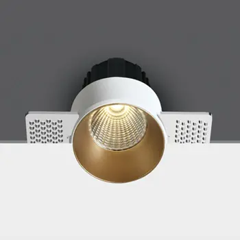 UGRADBENA BIJELA/MESING LED SVJETILJKA 12W CCT 2-STEP DARK LIGHT 700mA