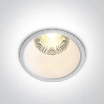 UGRADBENA LED SVJETILJKA 10W CCTV IP20 230V DARK LIGHT BIJELA