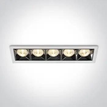 UGRADBENA LED SVJETILJKA 20W WW 38deg IP20 230V BIJELA