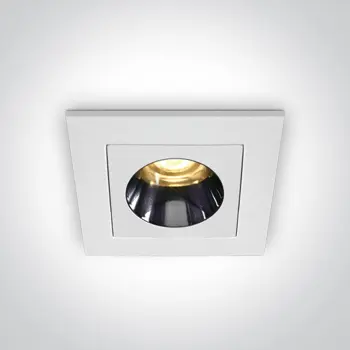 UGRADBENA LED SVJETILJKA 3W WW IP20 38deg 230V BIJELA